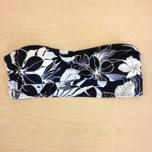 Hurley Strapless Bandeau Swim Top - Size Small